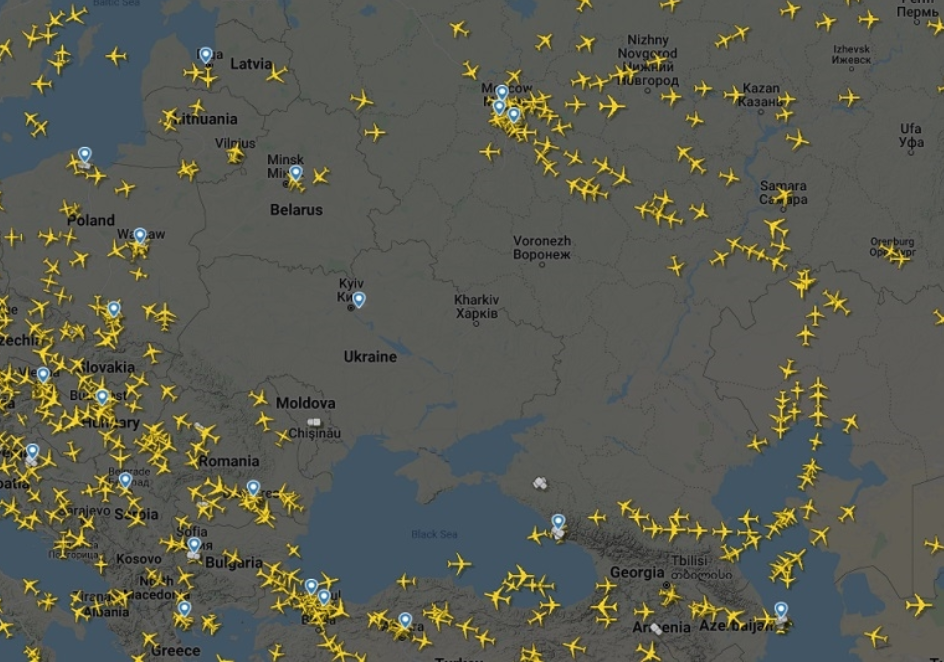 Ovako večeras izgleda nebo iznad Evrope
