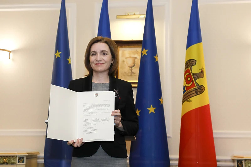 Moldavija podnijela zahtjev za članstvo u Evropskoj uniji