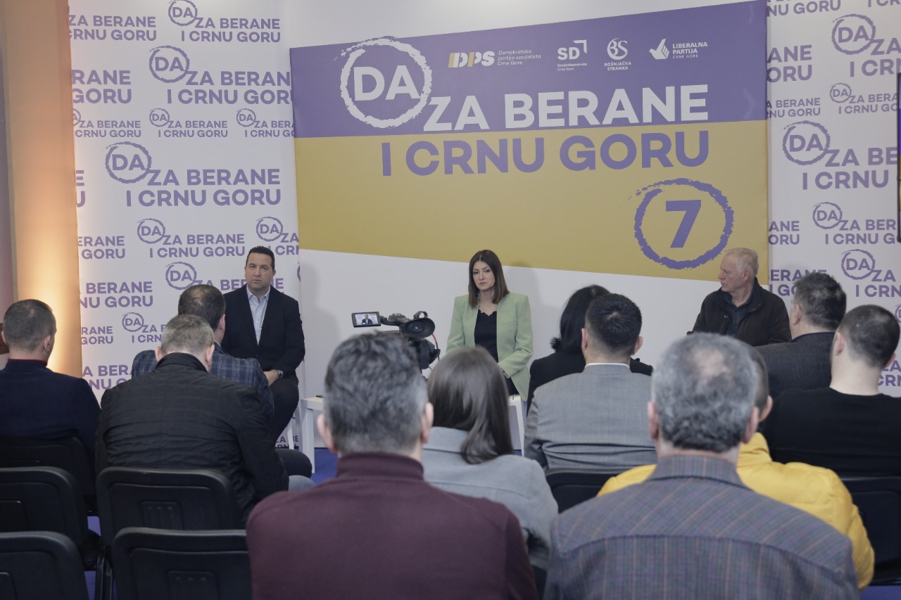 DPS Berane: Zaustavićemo iseljavanje mladih, svijetla budućnost biće kreirana superiornim politikama DPS