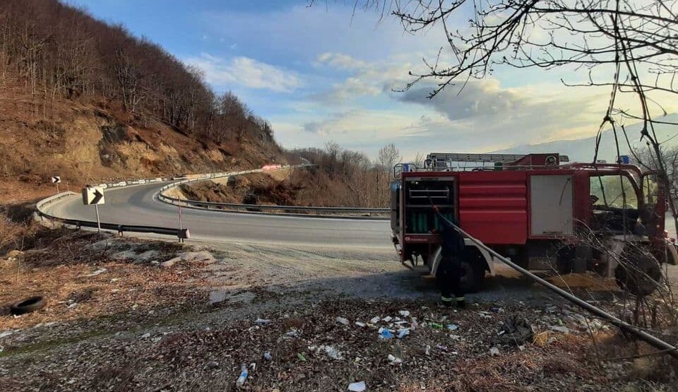 Ugašen požar ispod Crkvina