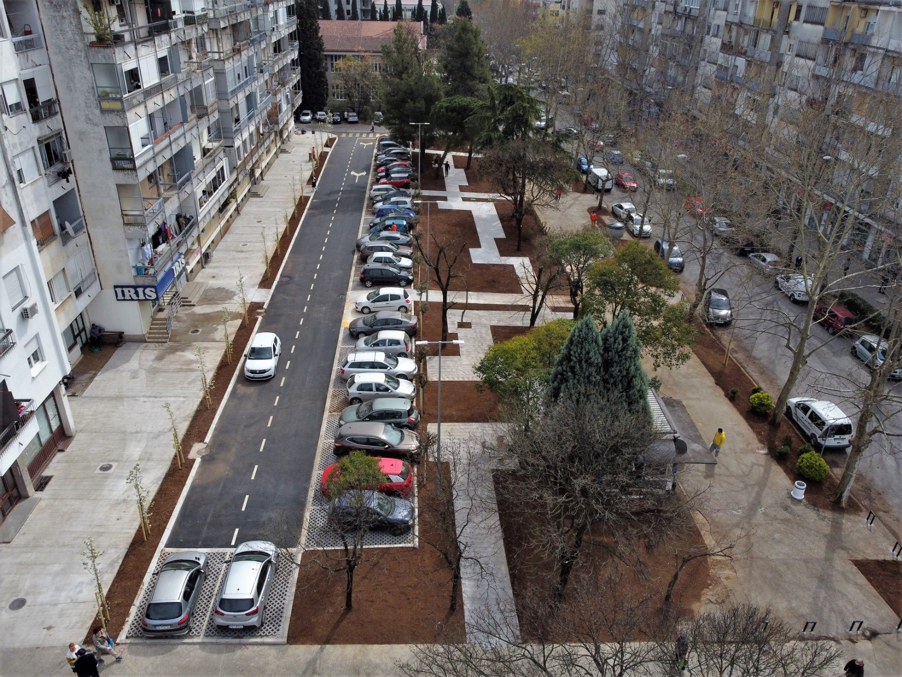 VIDEO: Uređen kutak u Ulici Vasa Raičkovića rezultat saradnje Glavnog grada, studenata i lokalne zajednice