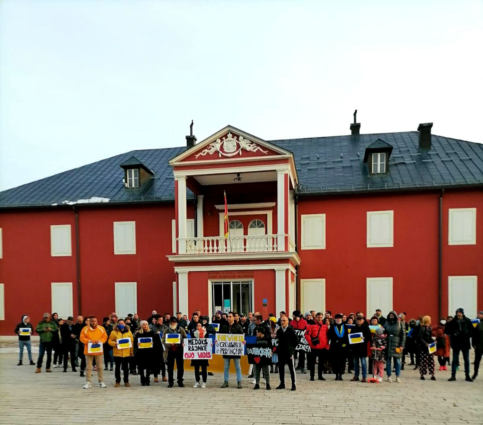 Cetinje ne prestaje s podrškom Ukrajini: Večeras poruke za ambasadorke SAD i Velike Britanije