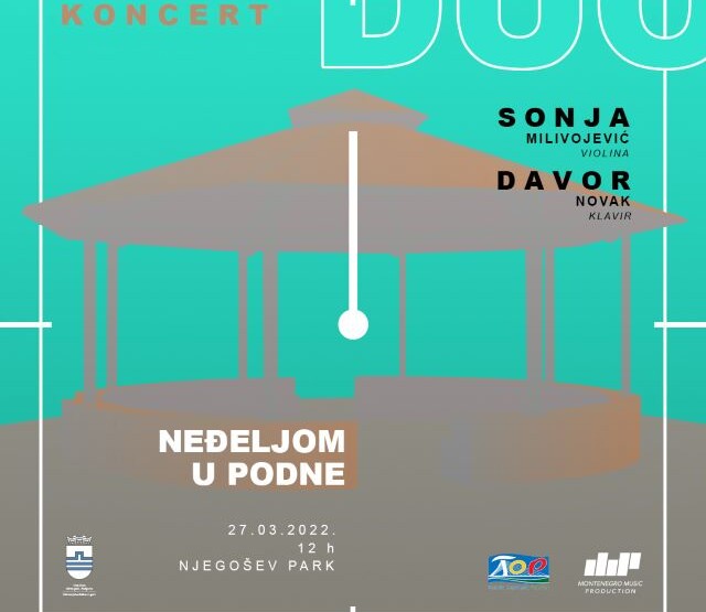 Umjetnička i džez muzika “neđeljom u podne” u Podgorici