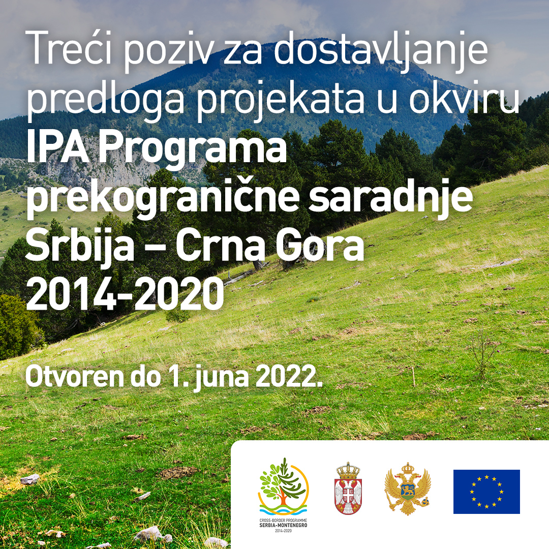 Za nove projekte opredijeljeno 3,41 milion eura kroz IPA Program prekogranične saradnje