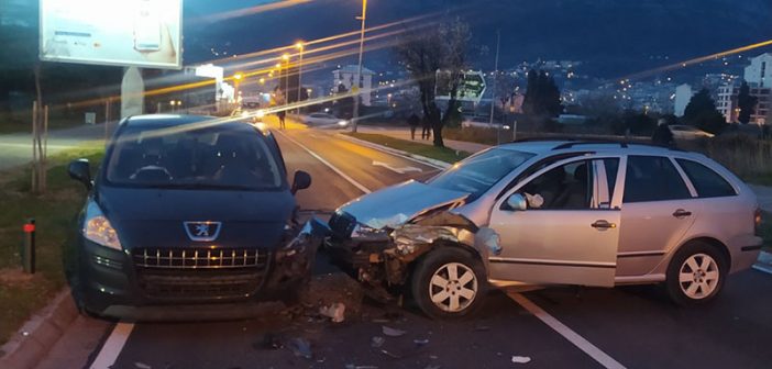 Saobraćajna nezgoda u Baru: Lakše povrijeđena dva djeteta