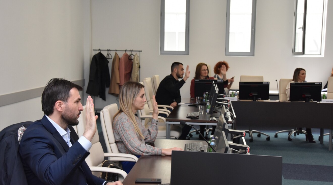 Mijat Jocović novi dekan Ekonomskog fakulteta, dekani Pravnog i Građevinskog Aneta Spaić i Marina Rakočević