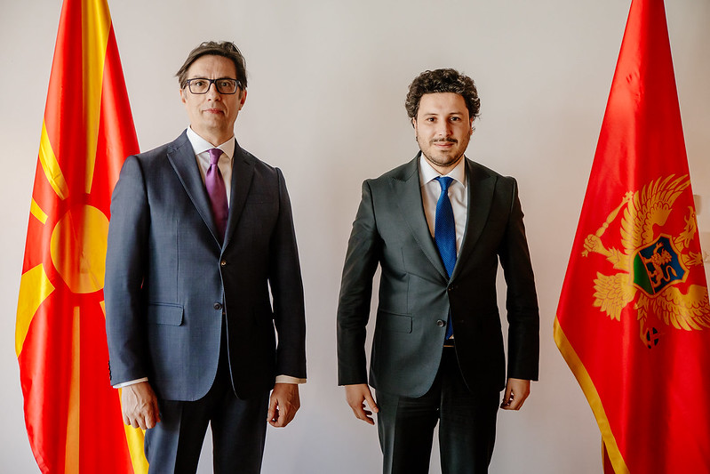 Abazović sa Pendarovskim: NATO i EU jedini garant dugoročne stabilnosti na Zapadnom Balkanu
