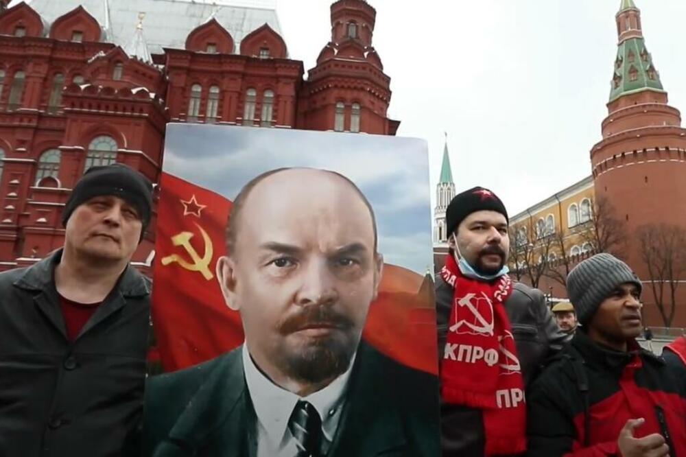 Ruski komunisti pružili podršku Putinovoj ofanzivi u Ukrajini na svečanosti povodom godišnjice Lenjinovog rođenja
