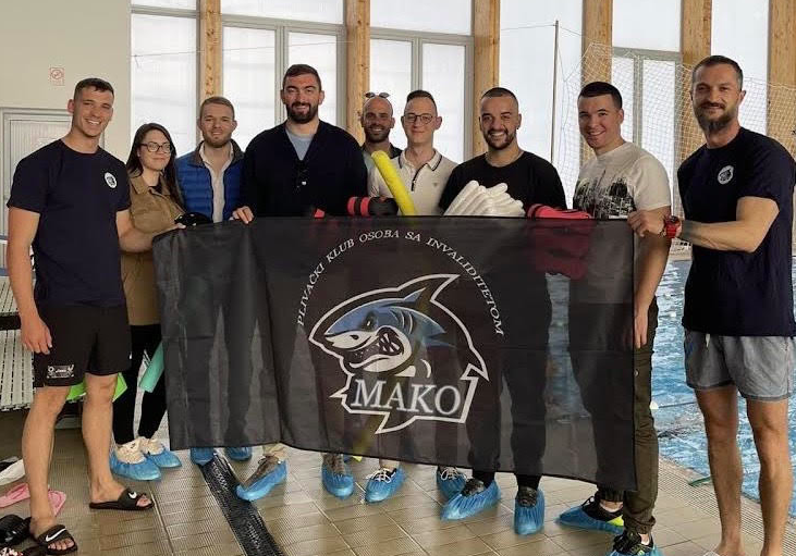 Savjet mladih DPS Glavnog grada: Donacija Plivačkom klubu Mako odraz bezrezervne podrške na putu ka novim medaljama