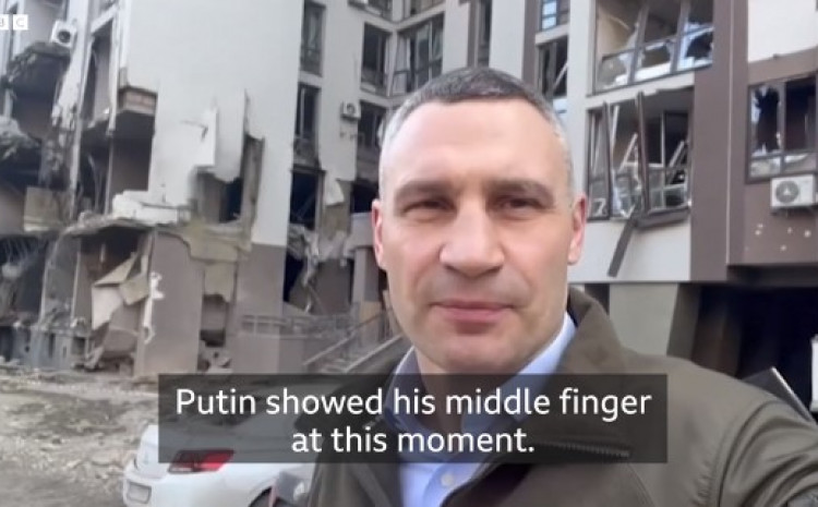 Kličko: Putin je napadom na Kijev pokazao srednji prst UN-u