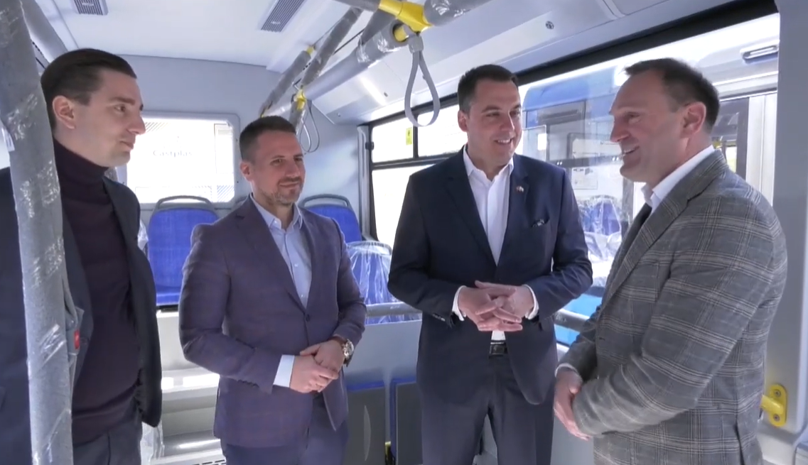 Podgorica dobila nove autobuse; Vuković: Biće ovo na ponos Glavnog grada