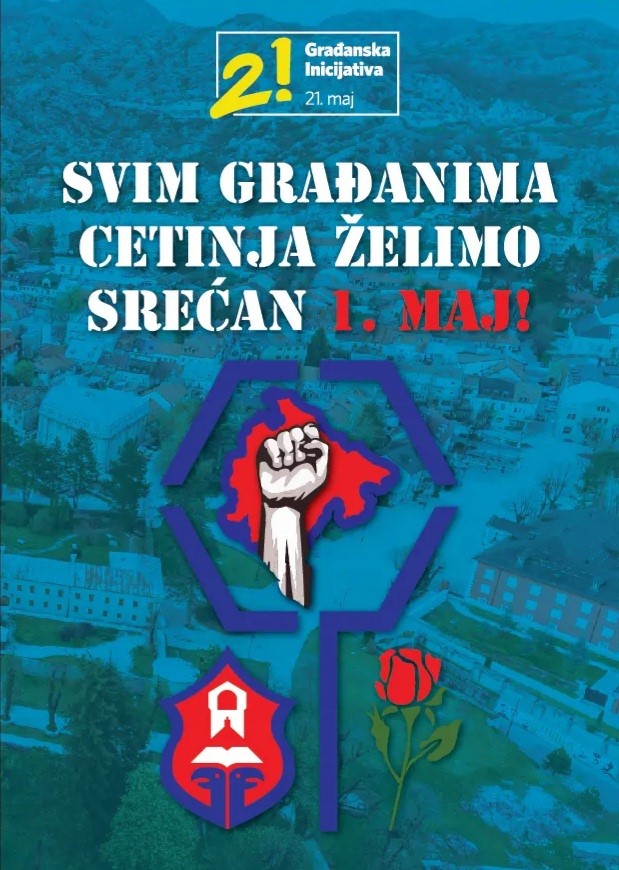 Formiran koordinacioni odbor Građanske inicijative 21. maj Cetinje