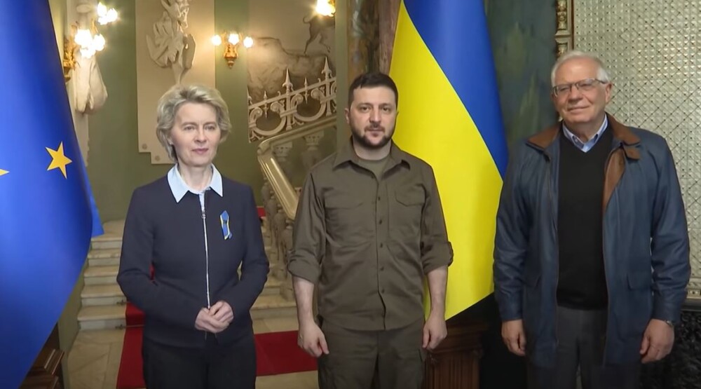 Fon der Lajen predala Zelenskom upitnik o članstvu