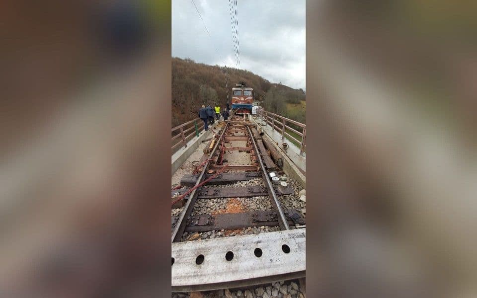 Još nije uspostavljen saobraćaj na pruzi između Kolašina i Podgorice