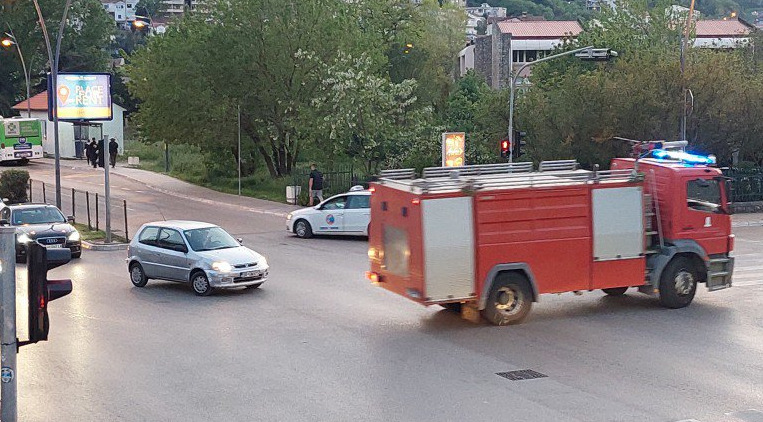 Budva: Požar u lokalu u Starom gradu, jedna osoba povrijeđena