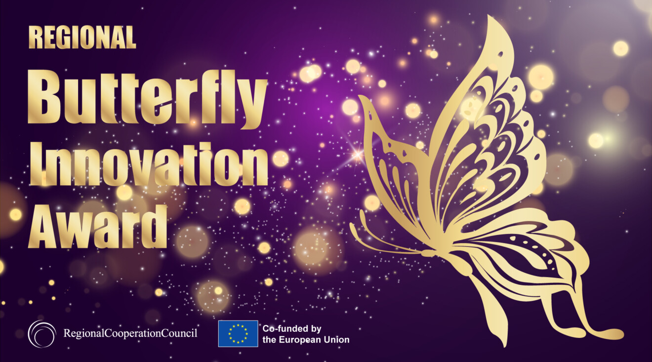 Butterfly Innovation Award: RCC dodjeljuje nagradu za inovacije sa Zapadnog Balkana