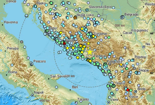 Prva žrtva zemljotresa: U Stocu preminula djevojka; U Mostaru dio zgrada bez struje, na nekim ulicama odroni