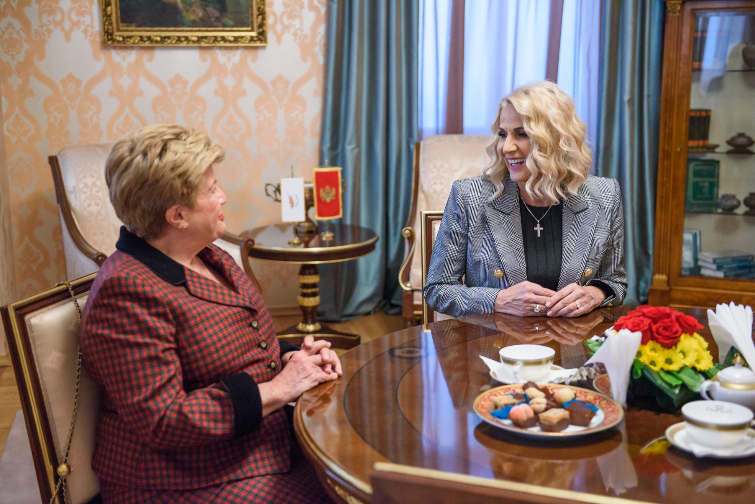Lidija Đukanović ugostila prvu damu Kipra