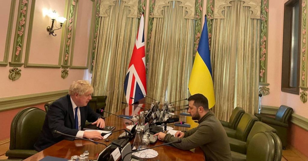 Boris Džonson u iznenadnoj posjeti Kijevu