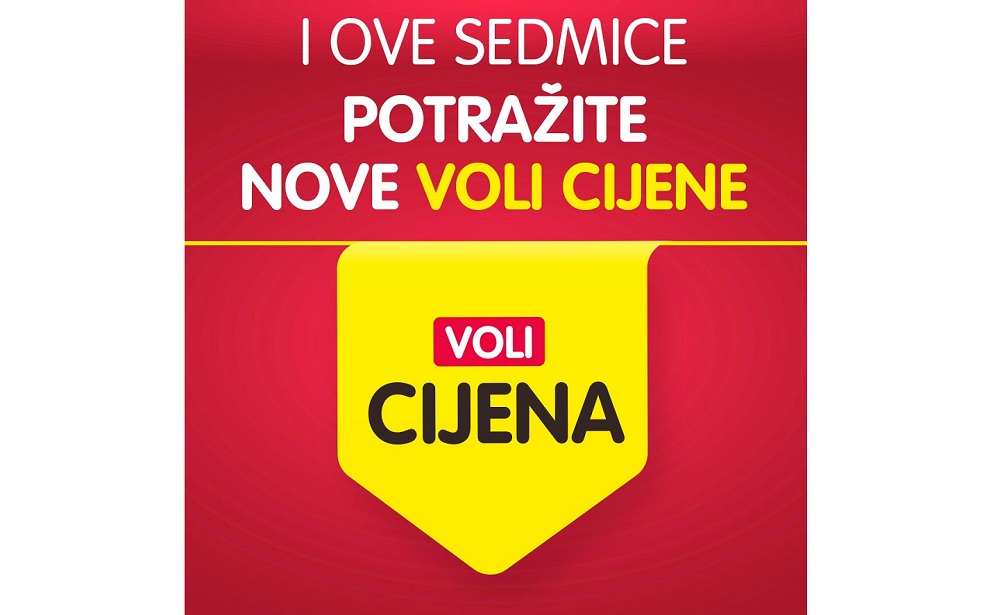 VOLI CIJENA: Potražite ove sedmice u Voli marketima