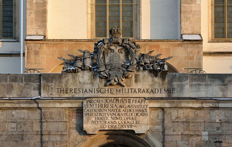 Objavljen oglas za upis na Terezijansku vojnu akademiju u Austriji