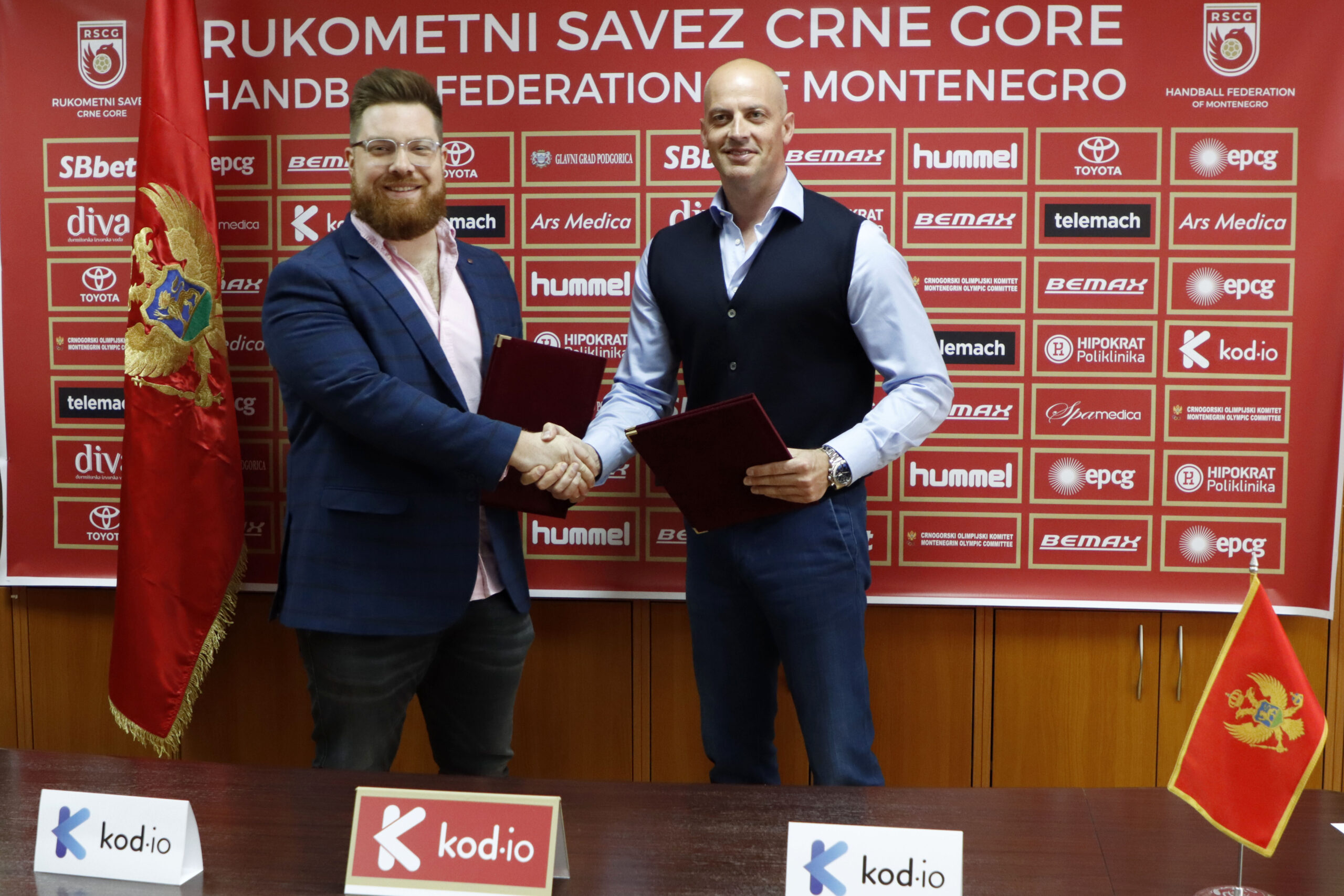Kodio novi sponzor Rukometnog saveza Crne Gore