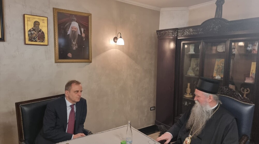 Joanikije i ambasador Holandije razgovarali o položaju SPC u Crnoj Gori