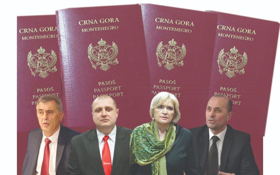 Diplomatske pasoše nepropisno zadržali Milutin Đukanović, Vladimir Čađenović, Marina Jočić, Srđan Milić, Suad Numanović…