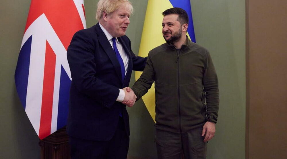 Džonson i Zelenski razgovarali o izvozu žitarica iz Ukrajine