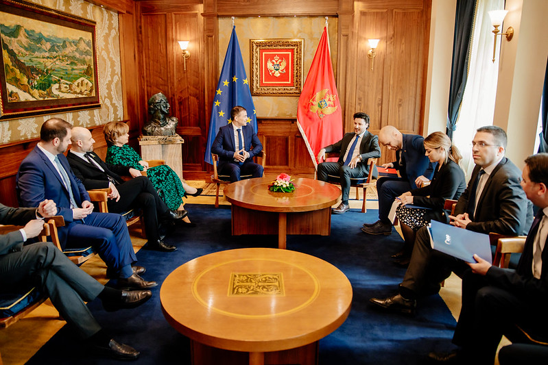 Abazović na sastanku sa EPP: Vlada teži jasnim rezultatima na polju vladavine prava i borbe protiv korupcije