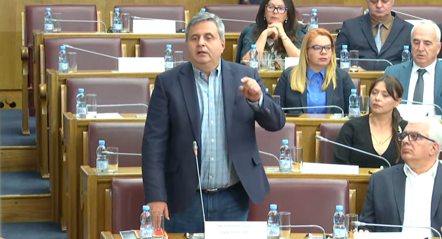 Većina odlučila da nije bilo povrede Poslovnika, DF najavio ustavnu žalbu i napustio sjednicu