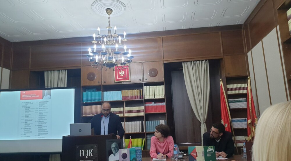 Na Fakultetu za crnogorski jezik i književnost održan skup: Milorad Nikčević – život i djelo