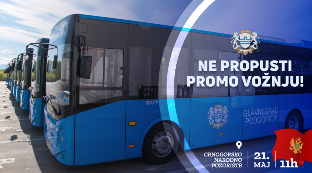 Glavni grad: Ne propusti promo vožnju novim autobusima u subotu