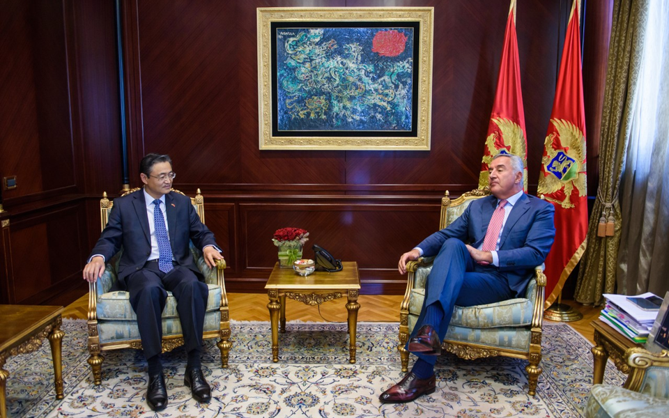 Đukanović i ambasador Đin: Posvećenost EU integracijama ne dovodi u pitanje očuvanje najboljih veza sa tradicionalnim prijateljima