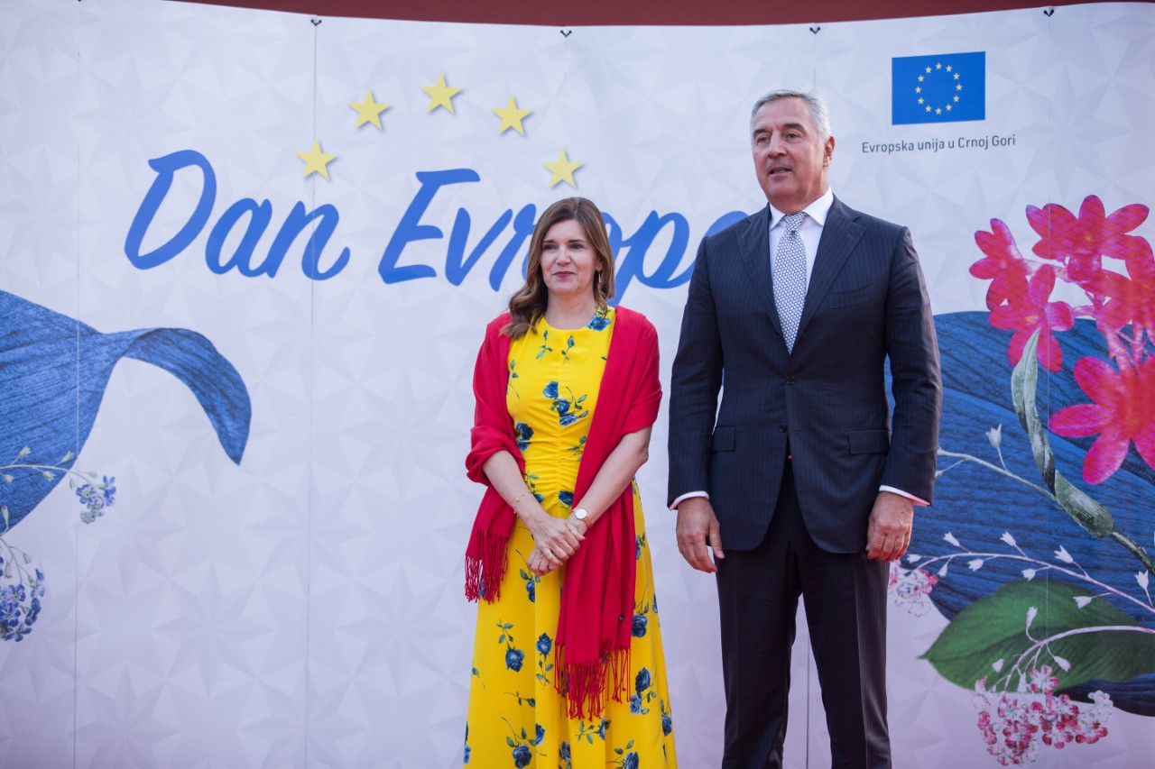 Đukanović prisustvovao prijemu povodom Dana Evrope