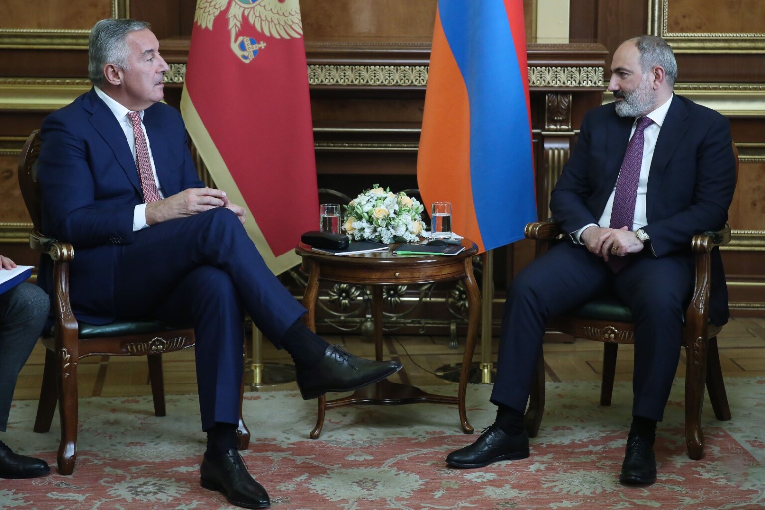 Đukanović sa premijerom Jermenije: Unaprijediti odnose kroz ekonomsku saradnju