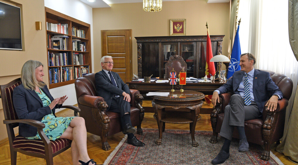 Krivokapić i Vikers: Crna Gora ostaje posvećena jačanju savezništva sa Ujedinjenim Kraljevstvom