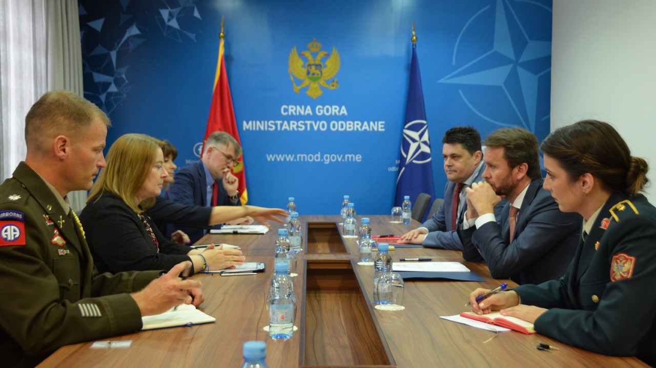 Konjević sa ambasadorkom Rajnke: Nastavak intenzivne saradnje Crne Gore i SAD