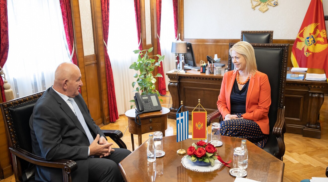 Đurović sa ambasadorom Grčke: Dodatno ojačati partnerstvo između dva predstavnička doma