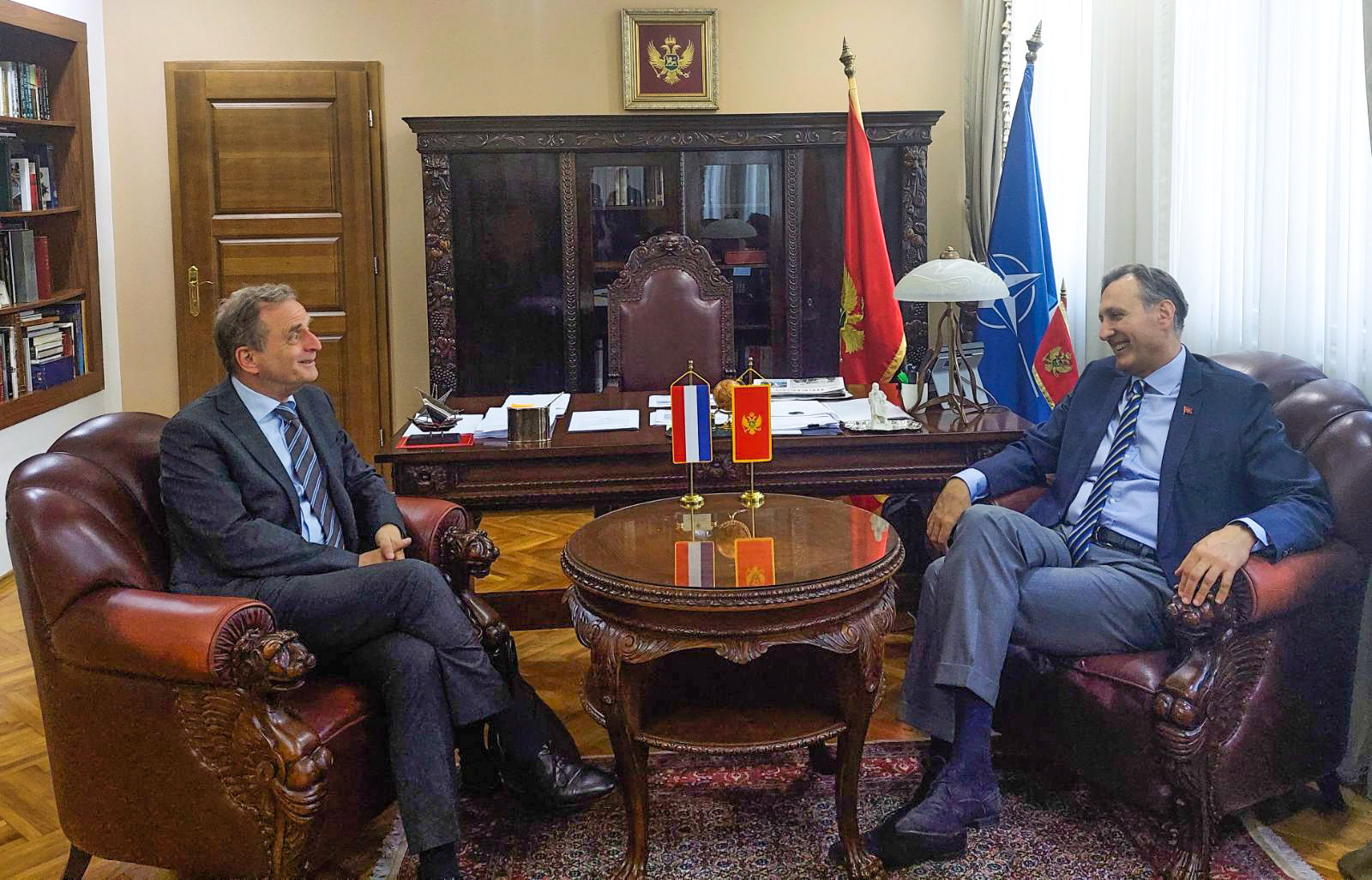 Krivokapić sa Reintjesom: Nizozemska u kontinuitetu doprinosi snaženju političke podrške našoj EU integraciji