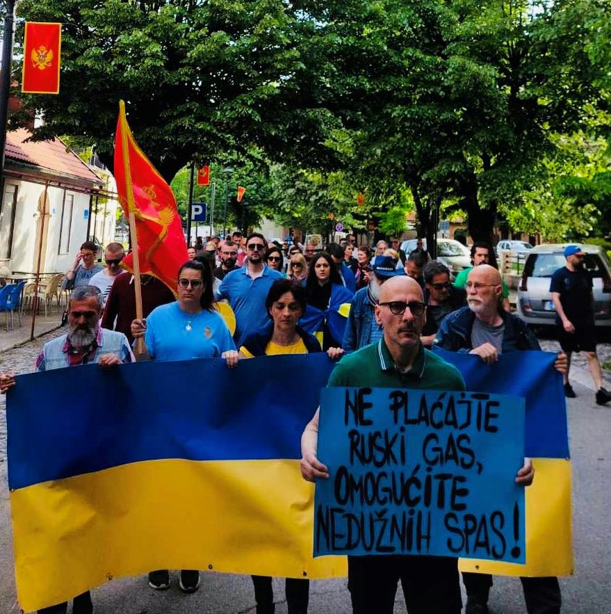 Cetinje prozvalo evropske lidere: Ne plaćajte ruski gas, omogućite nedužnih spas