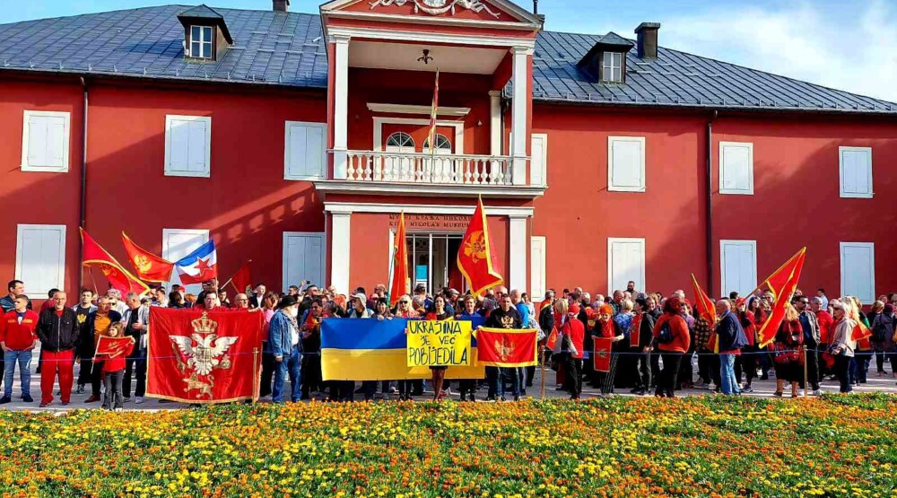 Cetinje masovno za Ukrajinu na Dan pobjede: Ukrajina je već pobijedila