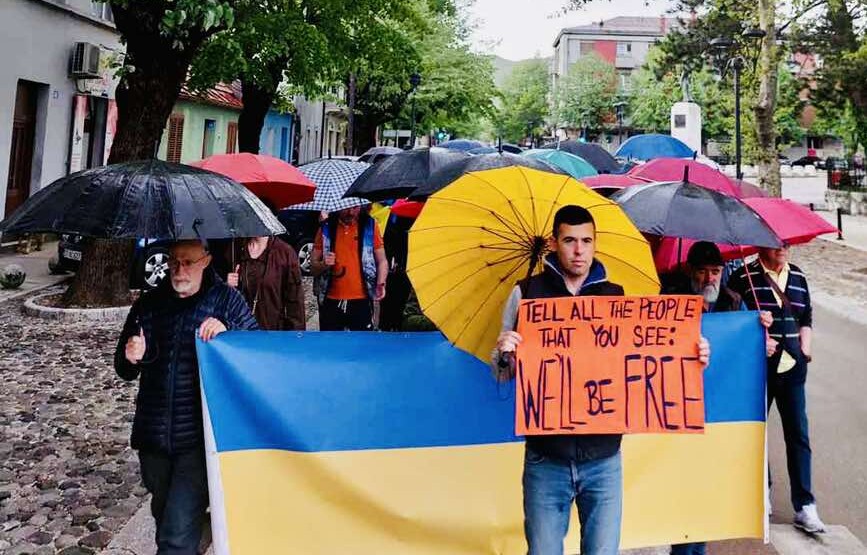 Cetinje – poručite svima: Ukrajina će biti slobodna