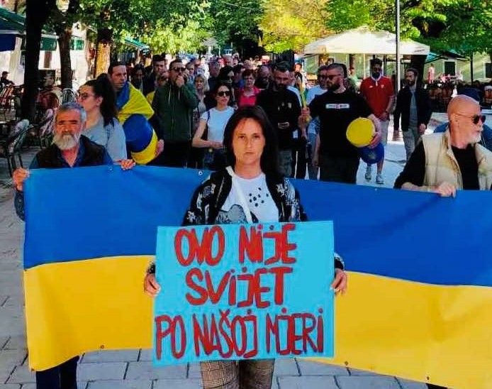 Cetinje za Ukrajinu: Ovo nije svijet po našoj mjeri