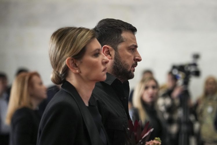Zelenski i njegova žena prvi put zajedno u javnosti od početka rata u Ukrajini