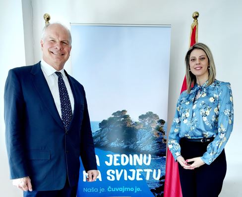NOVAKOVIĆ-ĐUROVIĆ SA AMBASADOROM MILEROM: Uz ekspertsku podršku austrijskih stručnjaka Crna Gora će postati dio evropske porodice