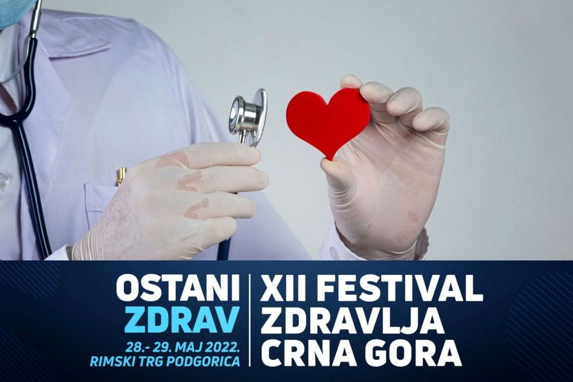 Festival zdravlja u Podgorici: Odredite krvnu grupu, razgovarajte s ljekarima, izmjerite pritisak…
