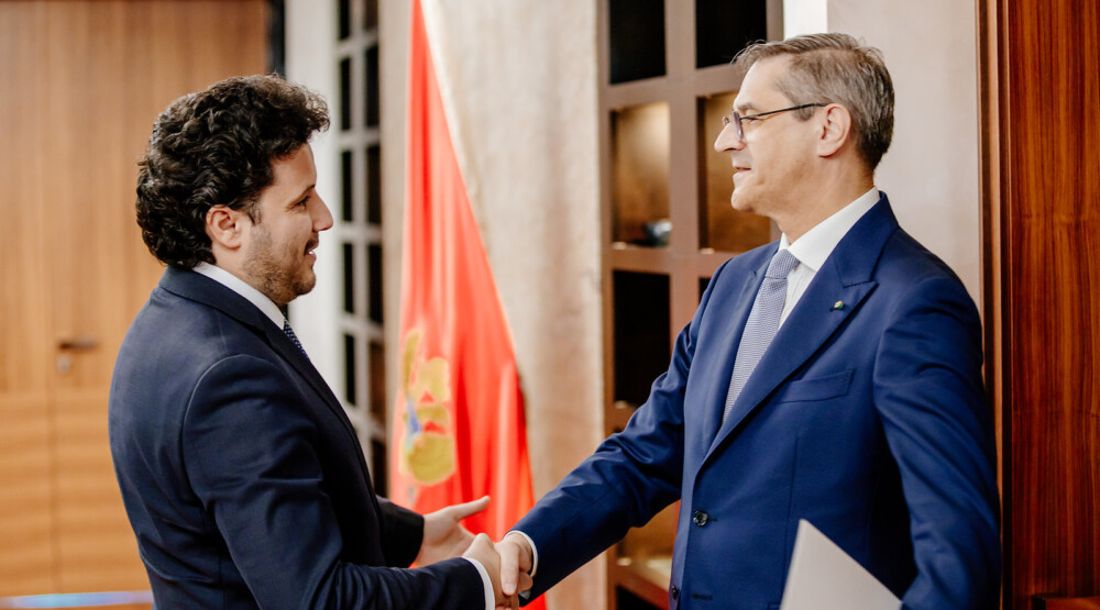 Abazović i Zelioli: Prijateljski odnosi i kontinuiran politički dijalog odslikavaju odnose CG i Italije