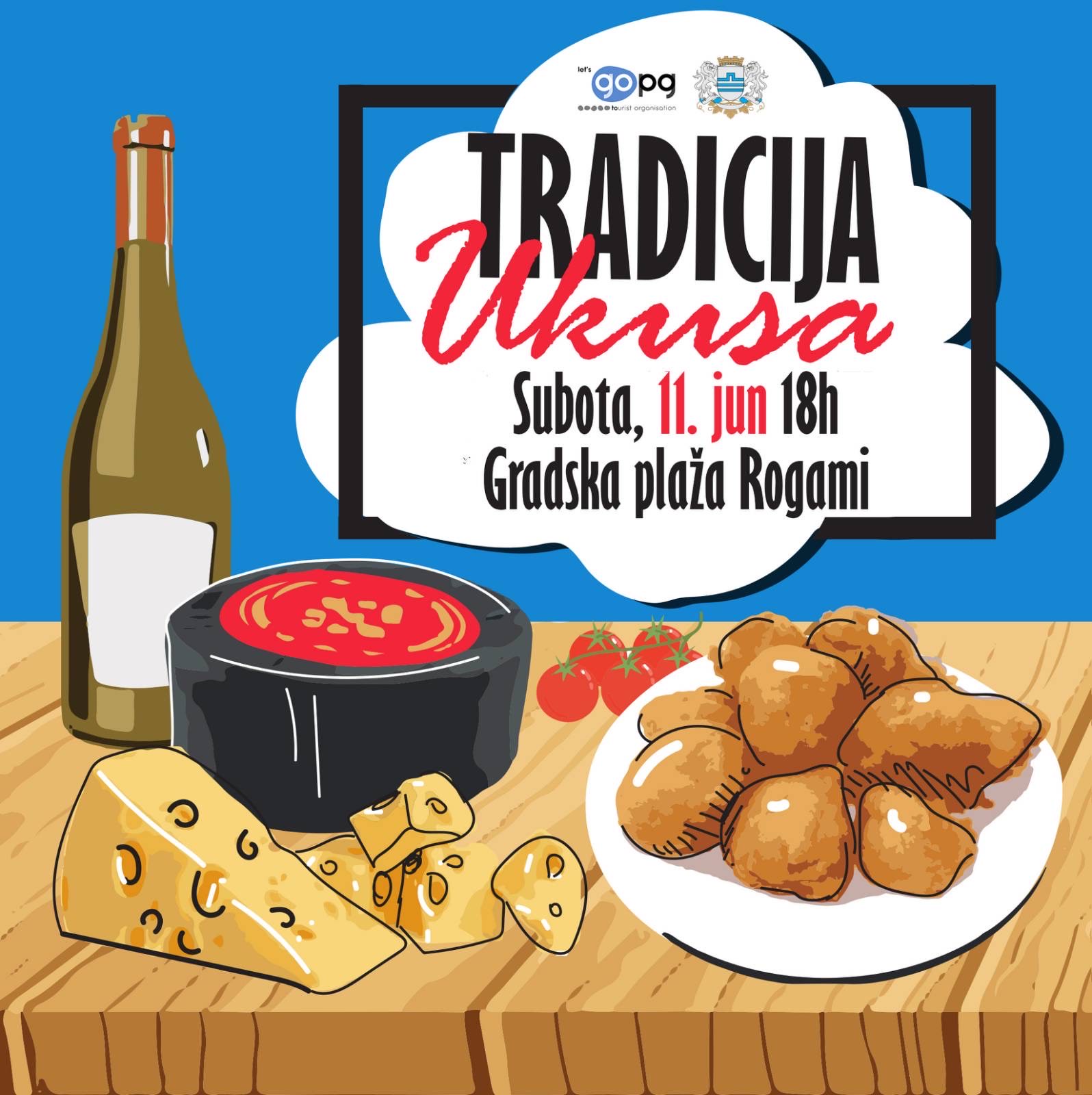 Manifestacija Tradicija ukusa u subotu na gradskoj plaži Rogami