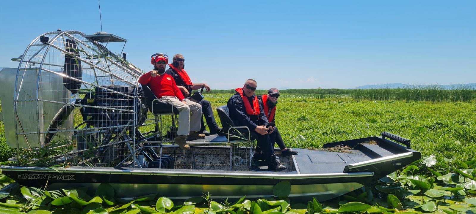 Obučeno 11 pripadnika Granične policije za upravljanje Air Boat-om
